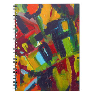 Carnet Kandinsky 304 Oeuvre Abstraite colorée