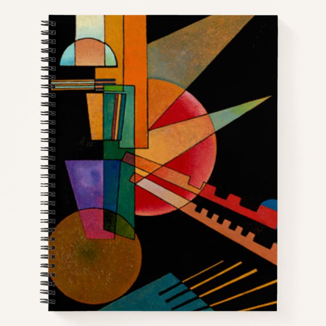 Carnet Kandinsky - Interprétation Abstraite (Devant)