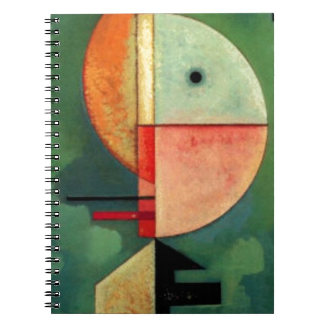 Carnet Kandinsky peinture Abstraite ascendante (Devant)