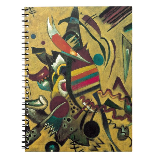 Carnet Kandinsky Points Peinture en toile Abstraite (Devant)
