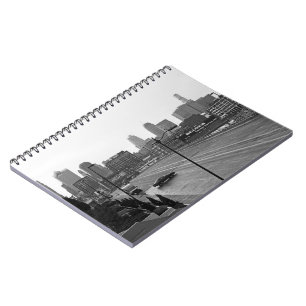Carnet Kansas City du centre, photo noire et blanche du