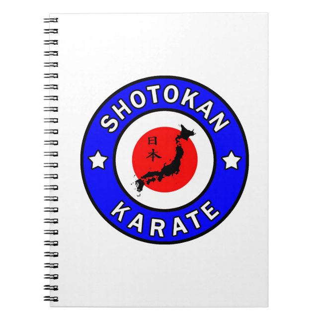 Carnet Karaté de Shotokan (Devant)