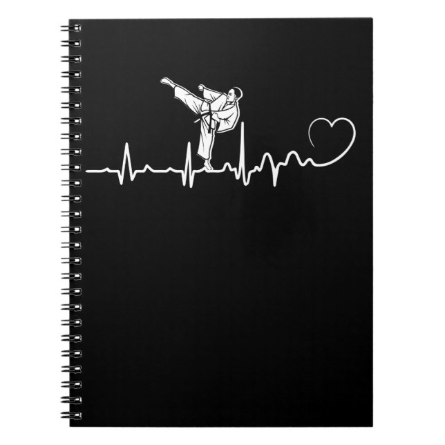 Carnet Karate Heartbeat Venin (Devant)