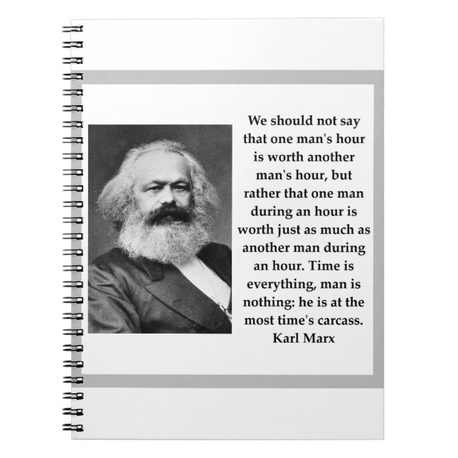 Carnet Karl Marx (Devant)