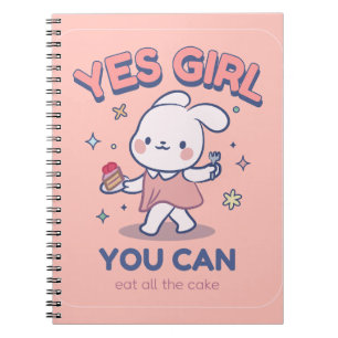 Carnet Kawaii mignon - Oui Fille !