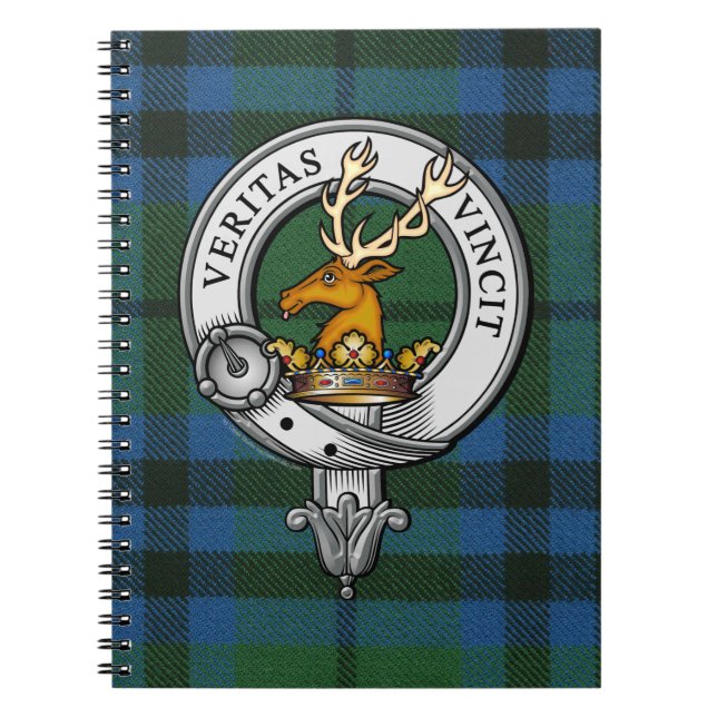 Carnet Keith Crest et Tartan (Devant)