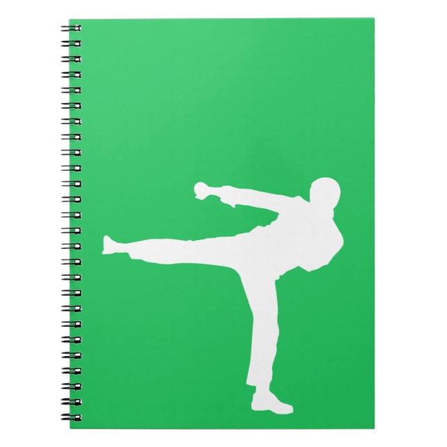 Carnet Kelly Green Martial Arts (Devant)