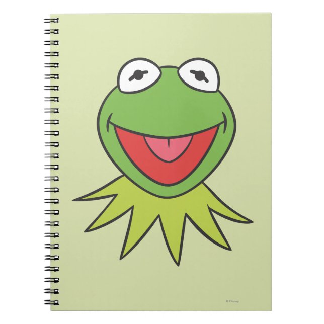 Carnet Kermit la tête de dessin de la grenouille (Devant)