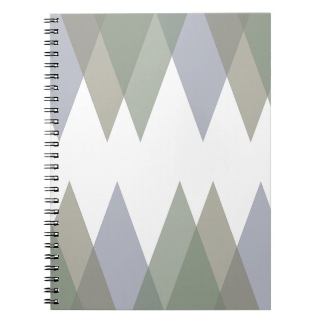 Carnet Khaki triangles (Devant)