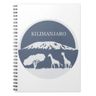 Carnet Kilimandjaro (bleu)
