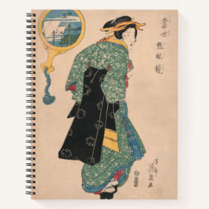 Carnet Kimono Woman Courtesan