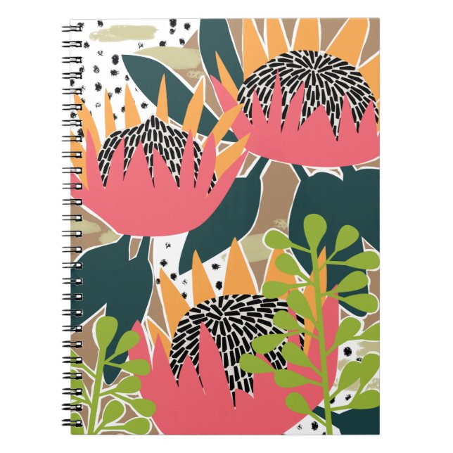 Carnet King Protea I (Devant)