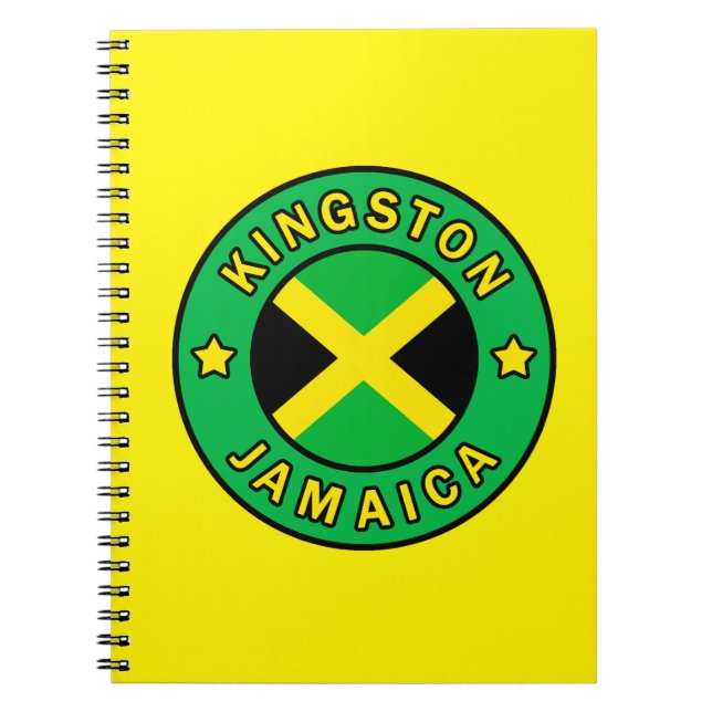 Carnet Kingston Jamaïque (Devant)