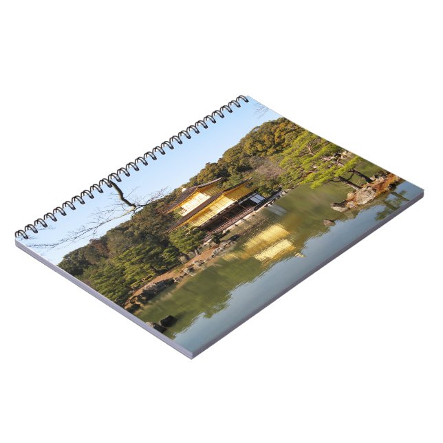 Carnet Kinkaku-ji 金 閣 Temple 寺 du Pavillon d'Or (Côté gauche)