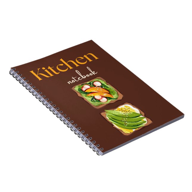 Carnet Kitchen Notebook for Recipes, Notes and Meal Plann (Côté Droit)