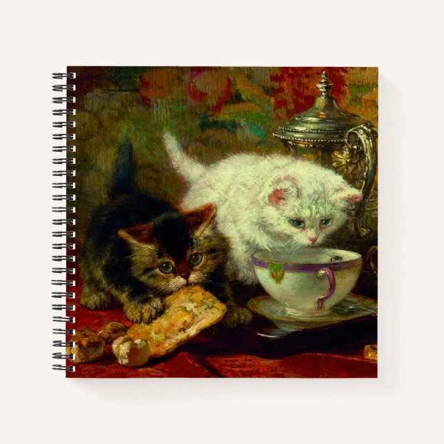 Carnet Kittens Tea Party (Devant)