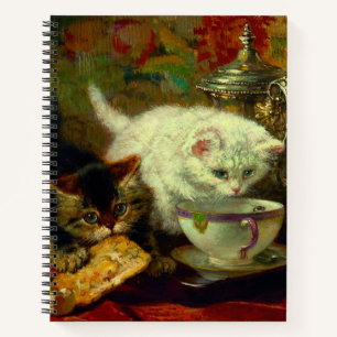Carnet Kittens Tea Party