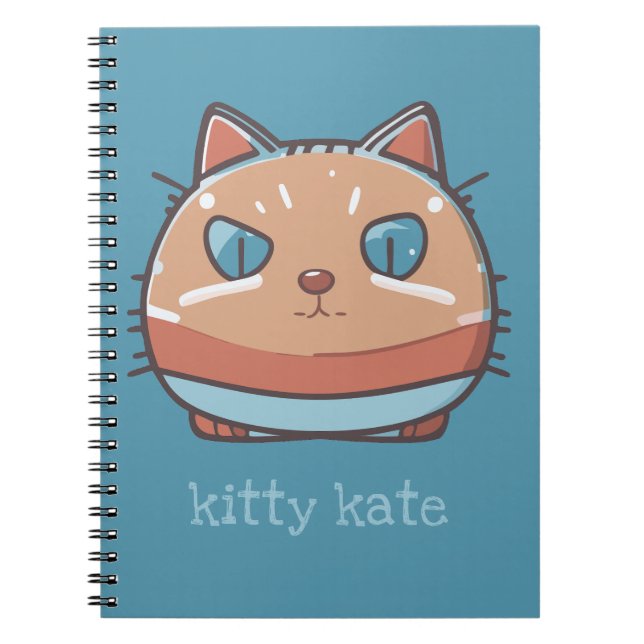 Carnet Kitty Chat Faced (Devant)