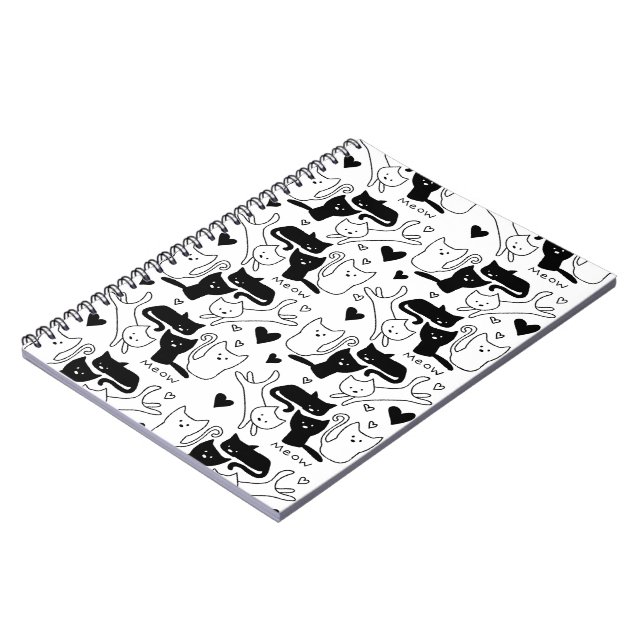 Carnet Kitty Galore Motif (Côté gauche)