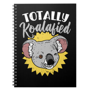 Carnet Koala Bear Totalement Koalafied Punny Humour Koala