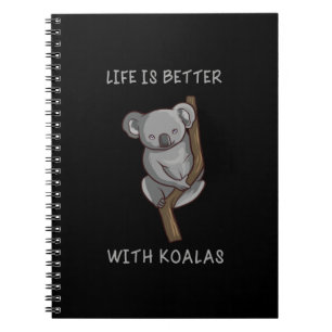 Carnet Koala - La Vie Est Meilleure Avec Les Koalas