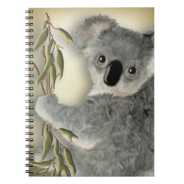 Carnet Koala mignon (Devant)