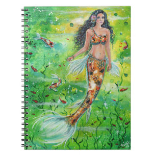 Carnet Koi mermaid Lily par Renee Lavoie