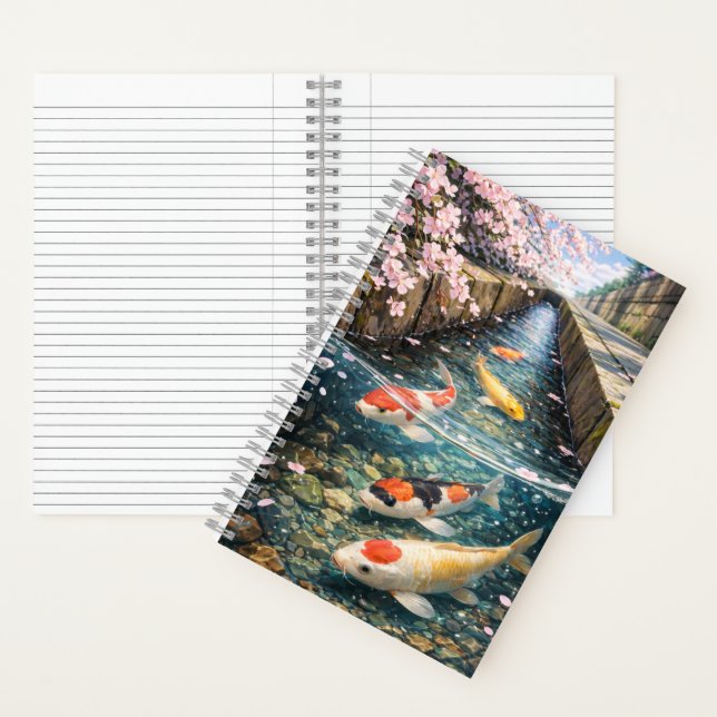 Carnet Koi Notebook (À l'intérieur)