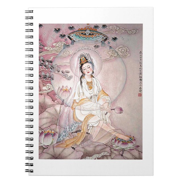 Carnet Kuan Yin ; Déesse bouddhiste de compassion (Devant)