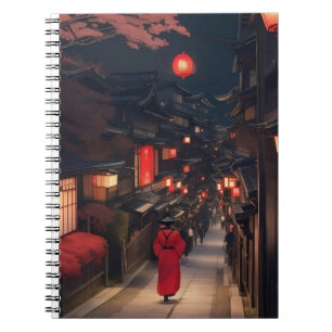 Carnet Kyoto Night Lanterns Notebook