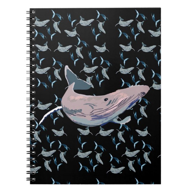 Carnet La Baignade De Baleine (Devant)