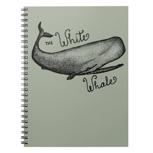 Carnet La baleine blanche (Devant)