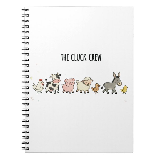 Carnet "La Bande à Cluck" (Devant)