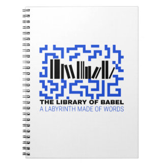 CARNET LA BIBLIOTHÈQUE DE BABEL UN LABYRENTHE FAIT DE MOT