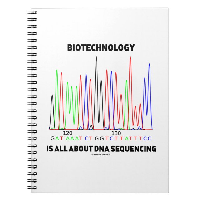Carnet La Biotechnologie, c'est le séquençage ADN (Devant)