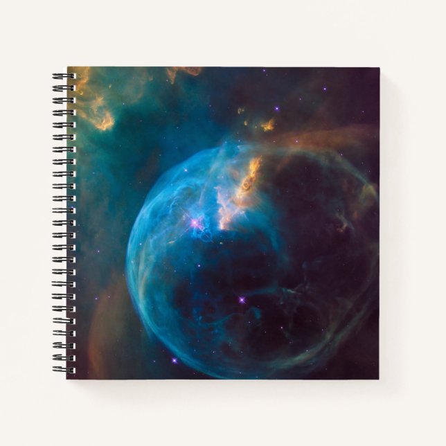 Carnet La bulle Nebula, Ngc 7635. (Devant)