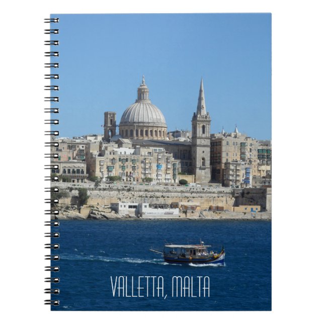 Carnet La capitale maltaise Voyage (Devant)