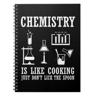 Carnet la chimie est comme la cuisine