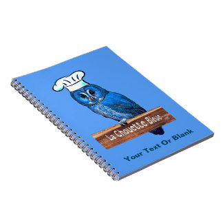 Carnet La Chouette Bleue Café