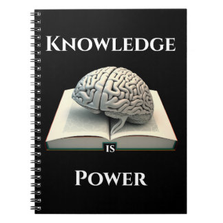 Carnet La connaissance est Power - Silver Edition