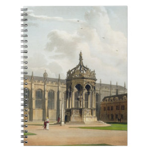 Carnet La cour de l'université de trinité, Cambridge, d