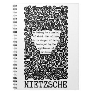 Carnet La CULTURE est en danger citation de Nietzsche