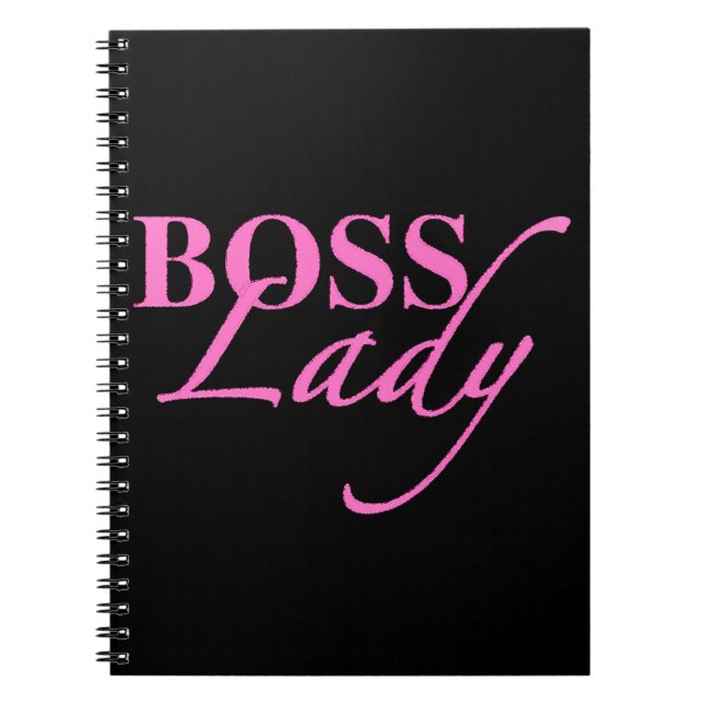 Carnet La Dame du Boss (Devant)