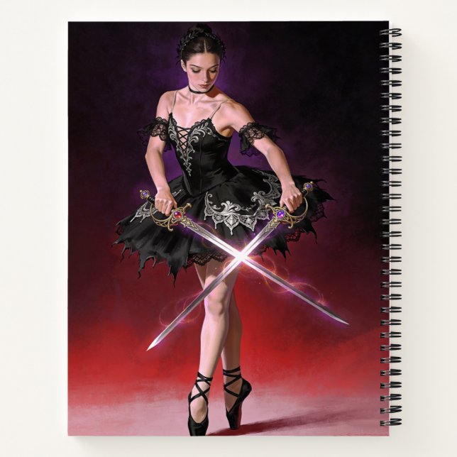 Carnet La danseuse  (Dos)