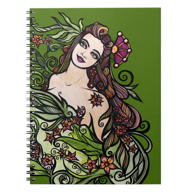 Carnet La déesse impératrice tarot (Devant)