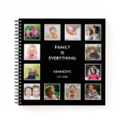 La famille est tout 12 Collage de photos Nom de la