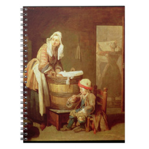Carnet La femme de blanchisserie