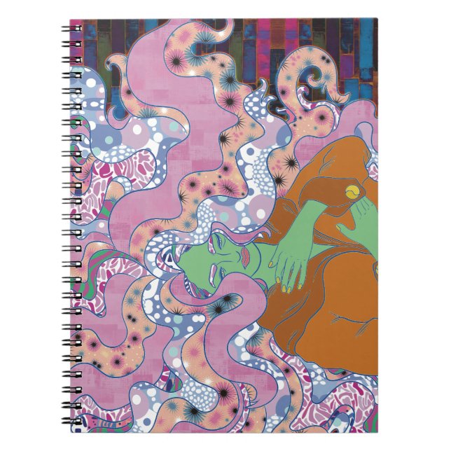 Carnet La femme mystique (Devant)