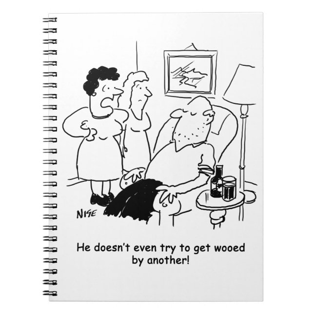 Carnet La femme se plaint que le mari n'essaie pas de se  (Devant)