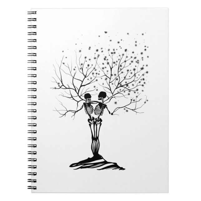 Carnet La fin du squelette d'arbre de vie (Devant)